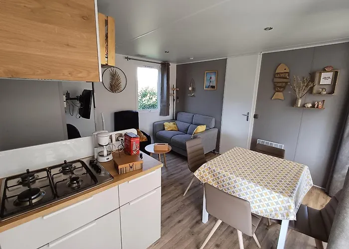 Mobil-home Confortable Proche De L'atlantique - Fr-1-426-577 בית נופש *