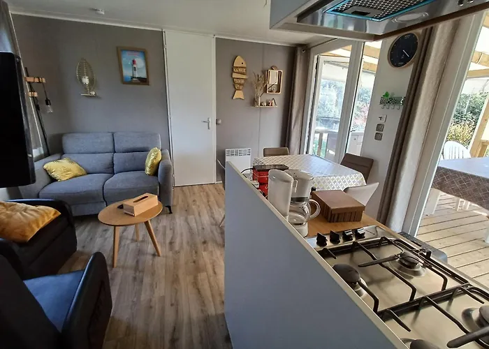 בית נופש Mobil-home Confortable Proche De L'atlantique - Fr-1-426-577