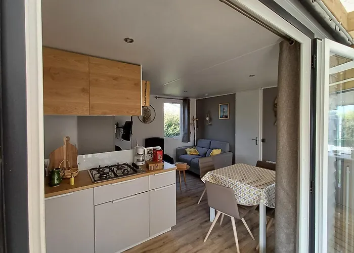 Mobil-home Confortable Proche De L'atlantique - Fr-1-426-577 בית נופש *